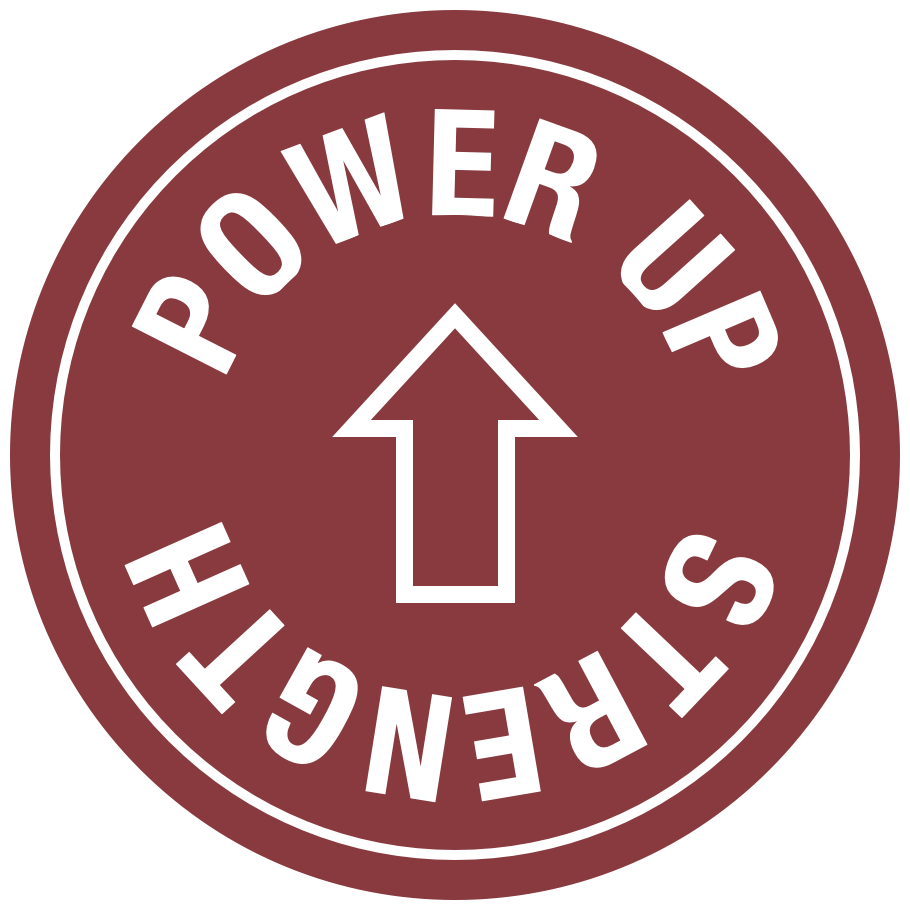 Power Up Strength logo